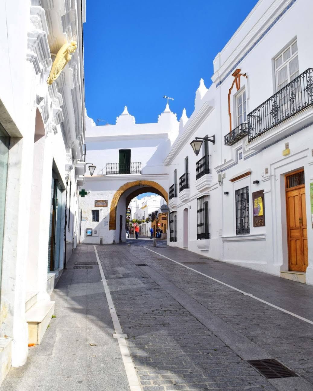 Conil old town street